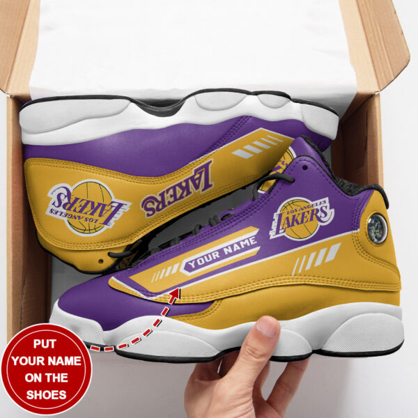 Tubopro Los Angeles Lakers NFL AJ13 Sneakers Shoes For Men And Women