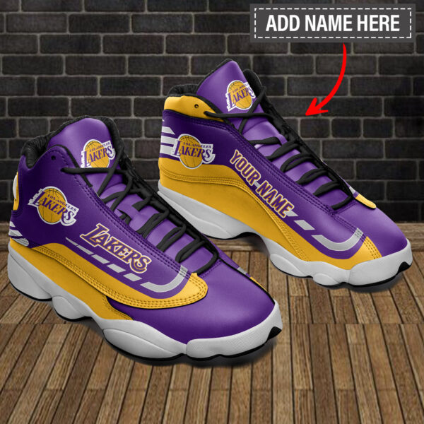 Tubopro Los Angeles Lakers NFL AJ13 Sneakers Shoes For Men And Women