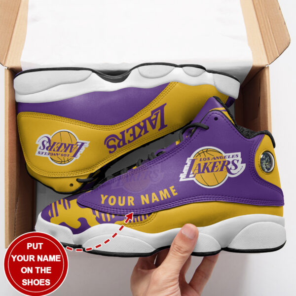 Tubopro Los Angeles Lakers NFL AJ13 Sneakers Shoes For Men And Women