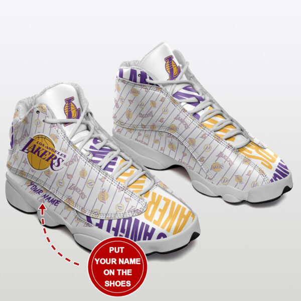 Tubopro Los Angeles Lakers NFL AJ13 Sneakers Shoes For Men And Women