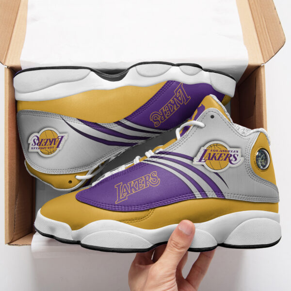 Tubopro Los Angeles Lakers NFL AJ13 Sneakers Shoes For Men And Women