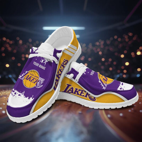 Tubopro Los Angeles Lakerss Hey Dude Shoes For Men And Women