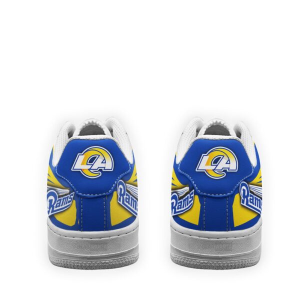 Tubopro Los Angeles Rams Air Low-Top Sneakers Shoes For Men And Women - Image 4