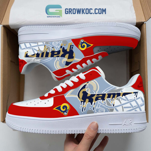 Tubopro Los Angeles Rams Air Low-Top Sneakers Shoes For Men And Women - Image 2