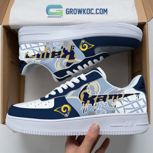 Tubopro Los Angeles Rams Air Low-Top Sneakers Shoes For Men And Women