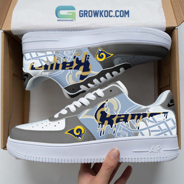 Tubopro Los Angeles Rams Air Low-Top Sneakers Shoes For Men And Women - Image 3