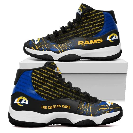 Tubopro Los Angeles Rams AJ13 Sneakers Shoes For Men And Women