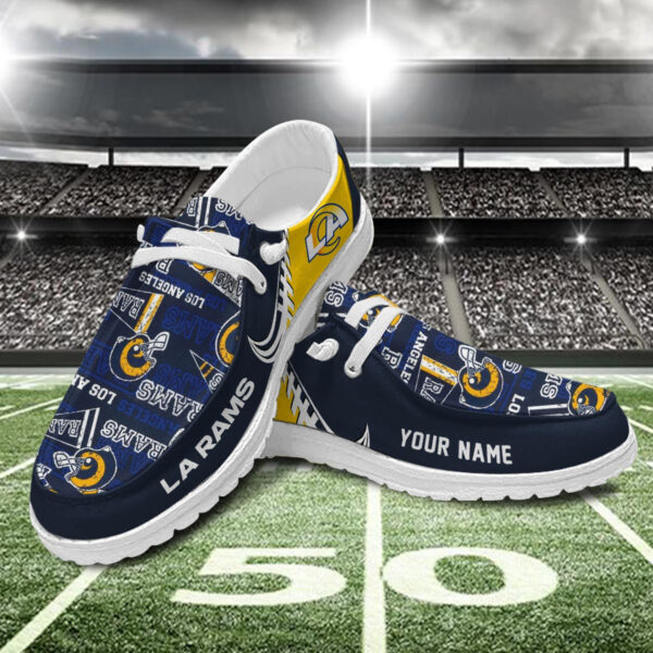 Tubopro Los Angeles Rams Hey Dude Shoes For Men And Women
