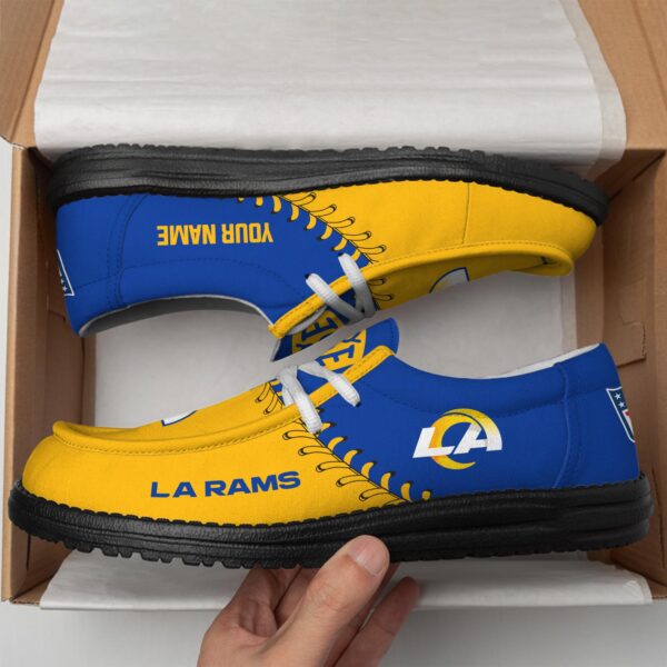 Tubopro Los Angeles Rams Hey Dude Shoes For Men And Women - Image 4