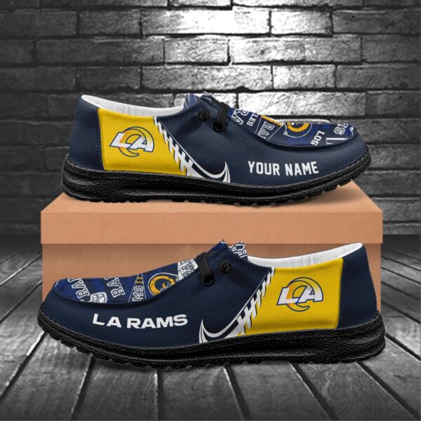 Tubopro Los Angeles Rams Hey Dude Shoes For Men And Women - Image 6