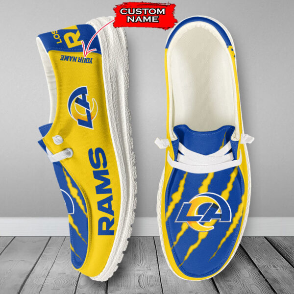 Tubopro Los Angeles Rams Hey Dude Shoes For Men And Women - Image 6