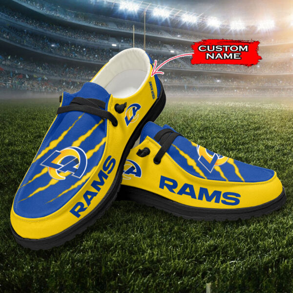 Tubopro Los Angeles Rams Hey Dude Shoes For Men And Women