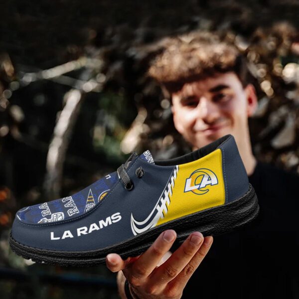 Tubopro Los Angeles Rams Hey Dude Shoes For Men And Women - Image 4