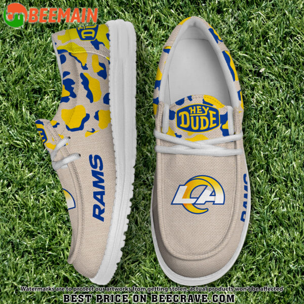 Tubopro Los Angeles Rams Hey Dude Shoes For Men And Women