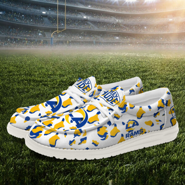 Tubopro Los Angeles Rams Hey Dude Shoes For Men And Women Ver2 - Image 3