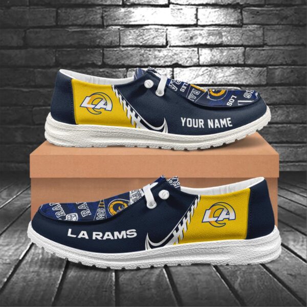 Tubopro Los Angeles Rams Hey Dude Shoes For Men And Women - Image 5