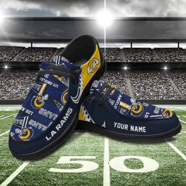 Tubopro Los Angeles Rams Hey Dude Shoes For Men And Women - Image 2