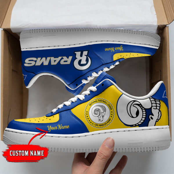 Tubopro Los Angeles Rams NFL Air Low-Top Sneakers Shoes For Men And Women