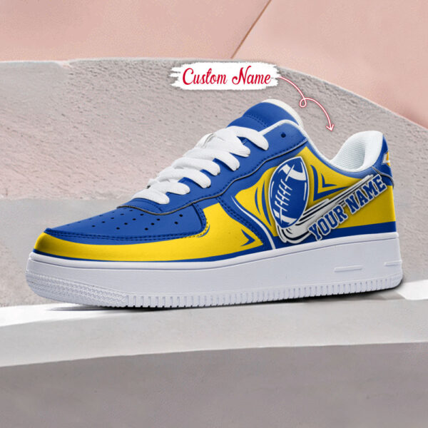 Tubopro Los Angeles Rams NFL Air Low-Top Sneakers Shoes For Men And Women - Image 3