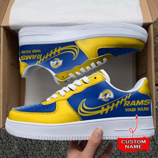 Tubopro Los Angeles Rams NFL Air Low-Top Sneakers Shoes For Men And Women