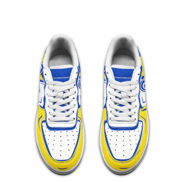 Tubopro Los Angeles Rams NFL Air Low-Top Sneakers Shoes For Men And Women - Image 2