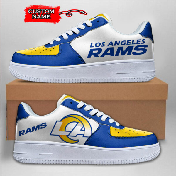 Tubopro Los Angeles Rams NFL Air Low-Top Sneakers Shoes For Men And Women