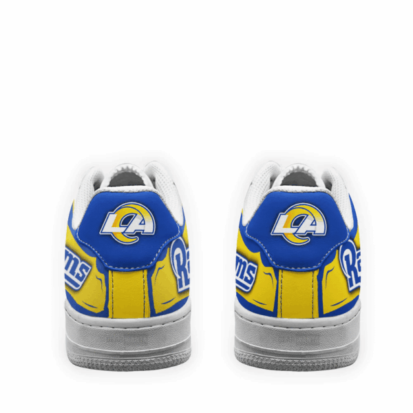 Tubopro Los Angeles Rams NFL Air Low-Top Sneakers Shoes For Men And Women - Image 3