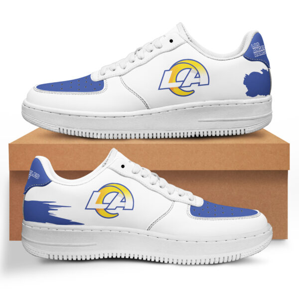 Tubopro Los Angeles Rams NFL Air Low-Top Sneakers Shoes For Men And Women