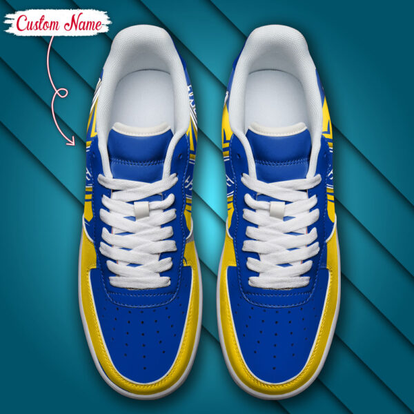 Tubopro Los Angeles Rams NFL Air Low-Top Sneakers Shoes For Men And Women - Image 5