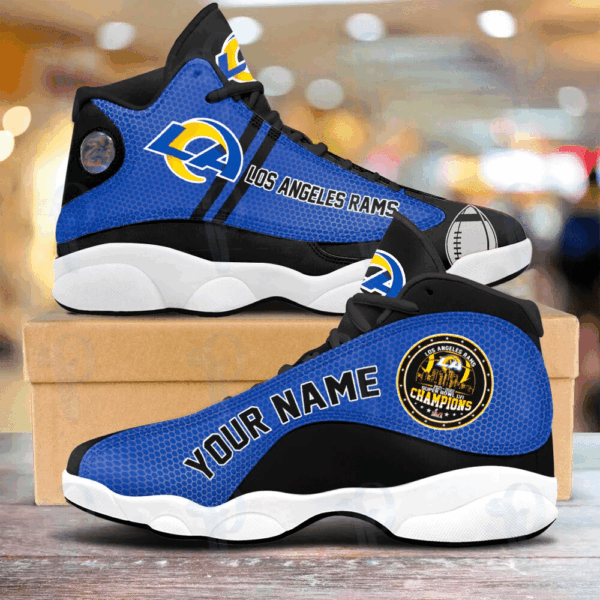Tubopro Los Angeles Rams NFL AJ13 Sneakers Shoes For Men And Women