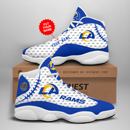 Tubopro Los Angeles Rams NFL AJ13 Sneakers Shoes For Men And Women