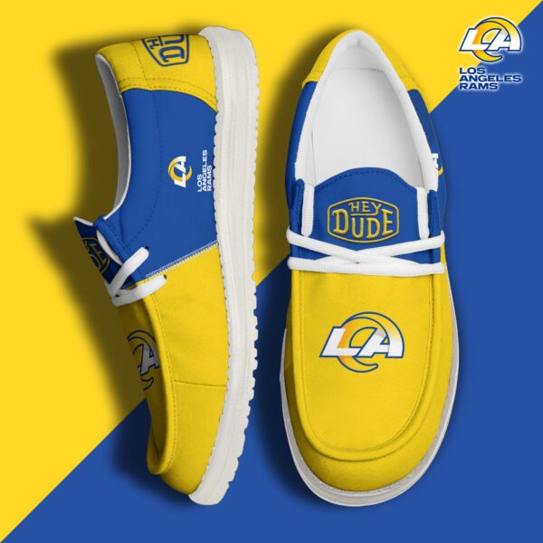 Tubopro Los Angeles Rams Personalized Hey Dude Shoes For Men And Women