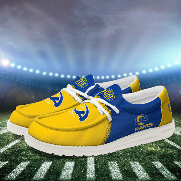 Tubopro Los Angeles Rams Personalized Hey Dude Shoes For Men And Women - Image 3