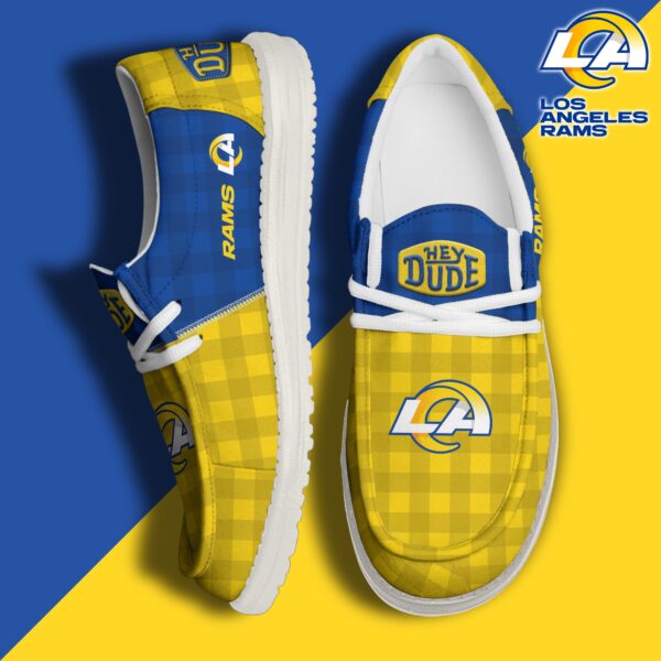 Tubopro Los Angeles Rams Personalized Hey Dude Shoes For Men And Women