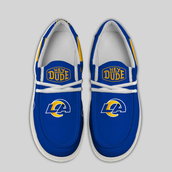 Tubopro Los Angeles Rams Personalized Hey Dude Shoes For Men And Women - Image 4