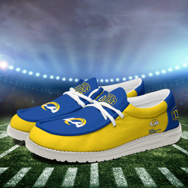 Tubopro Los Angeles Rams Personalized Hey Dude Shoes For Men And Women - Image 3