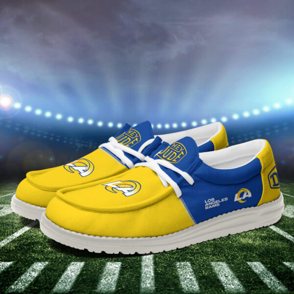 Tubopro Los Angeles Rams Personalized Hey Dude Shoes For Men And Women - Image 4