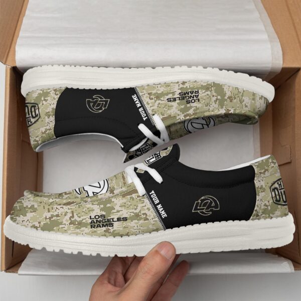 Tubopro Los Angeles Rams Personalized Hey Dude Shoes For Men And Women - Image 2