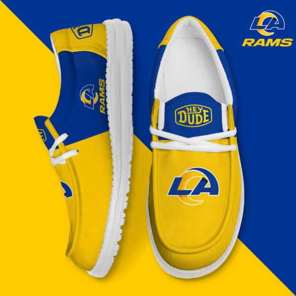 Tubopro Los Angeles Rams Personalized Hey Dude Shoes For Men And Women