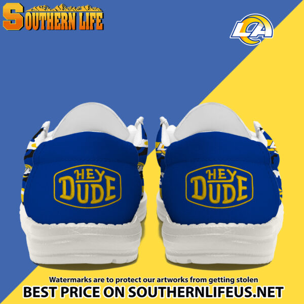 Tubopro Los Angeles Rams Personalized Hey Dude Shoes For Men And Women - Image 3