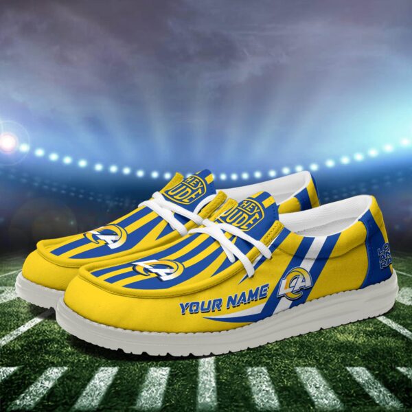 Tubopro Los Angeles Rams Personalized Hey Dude Shoes For Men And Women - Image 3