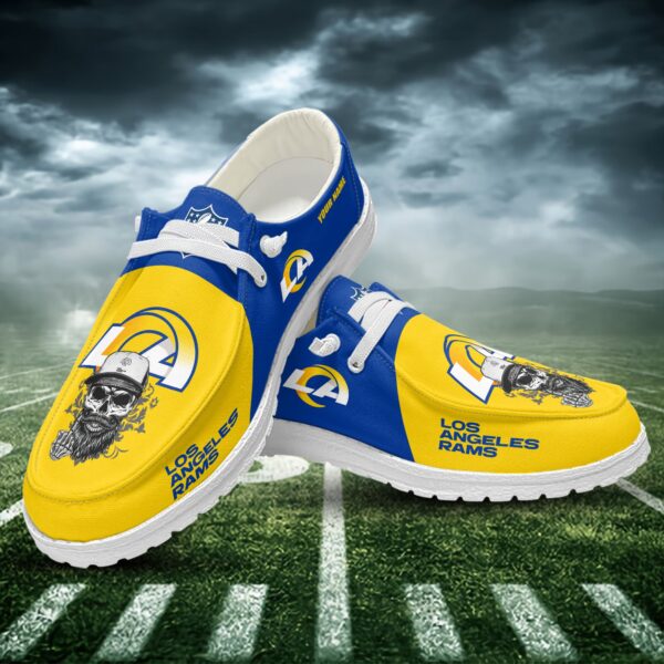 Tubopro Los Angeles Rams Personalized Hey Dude Shoes For Men And Women