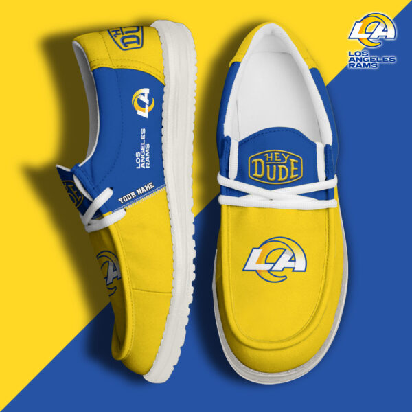 Tubopro Los Angeles Rams Personalized Hey Dude Shoes For Men And Women - Image 2