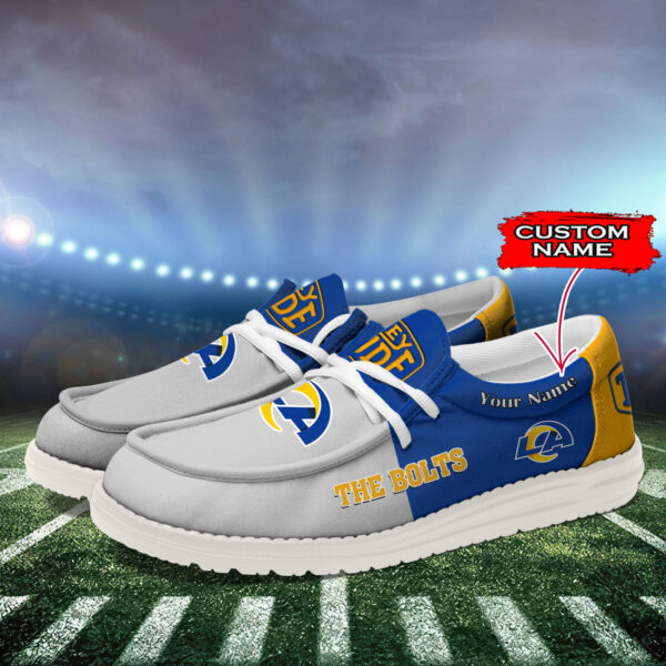 Tubopro Los Angeles Rams Personalized Hey Dude Shoes For Men And Women - Image 3