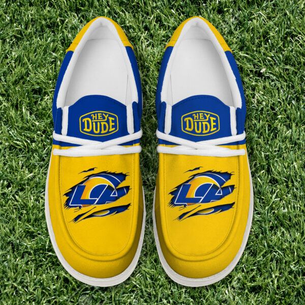 Tubopro Los Angeles Rams Personalized Hey Dude Shoes For Men And Women - Image 5