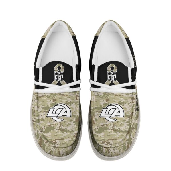 Tubopro Los Angeles Rams Personalized Hey Dude Shoes For Men And Women - Image 4