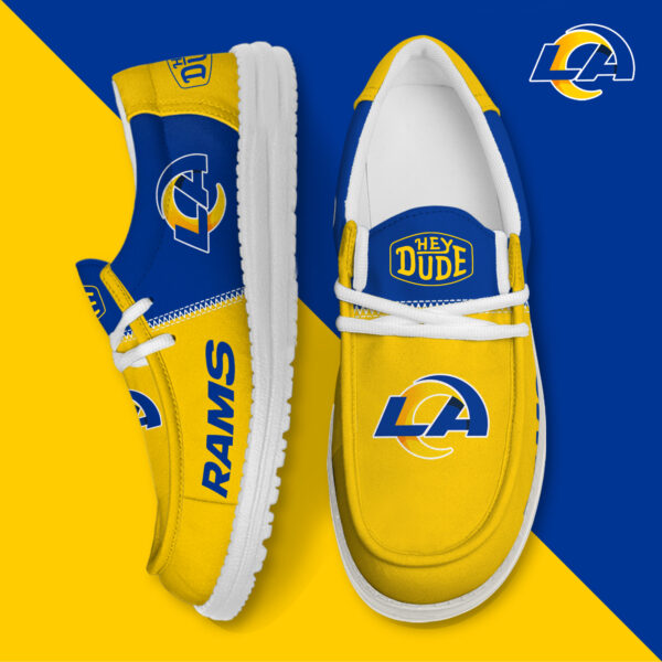 Tubopro Los Angeles Rams Personalized Hey Dude Shoes For Men And Women