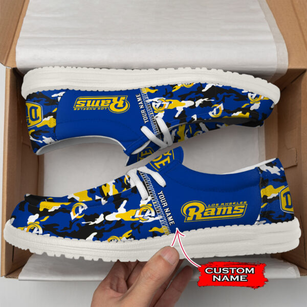 Tubopro Los Angeles Rams Personalized Hey Dude Shoes For Men And Women - Image 2