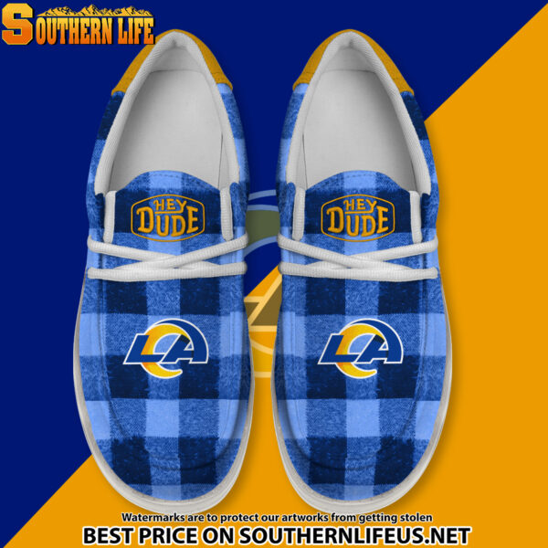 Tubopro Los Angeles Rams Personalized Hey Dude Shoes For Men And Women