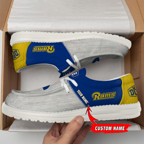 Tubopro Los Angeles Rams Personalized Hey Dude Shoes For Men And Women - Image 2
